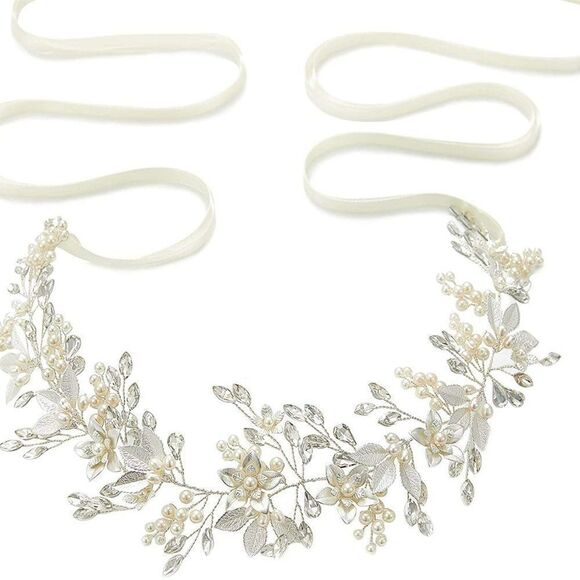 Flower Bridal Belt Rhinestone Wedding Belt Evening Dress Sash Accessories main image 11